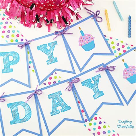 Free birthday banner templates for parties