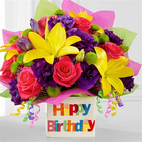 Vibrant Birthday Bouquets