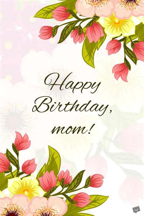 Birthday Card for Mom