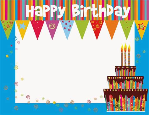 Birthday card printable gallery 3