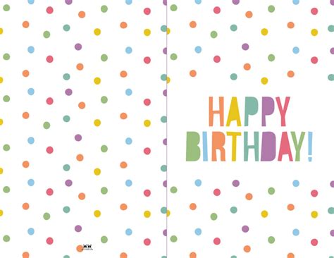 Birthday card printables