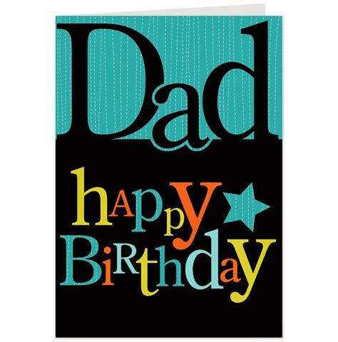 Birthday cards for dad with photo