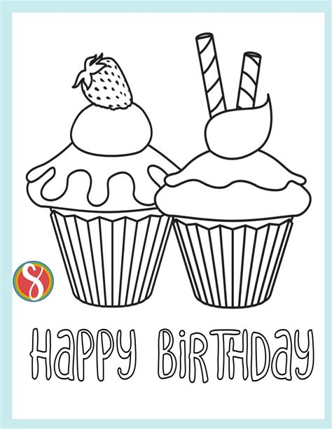 Tips and variations for using happy birthday coloring pages