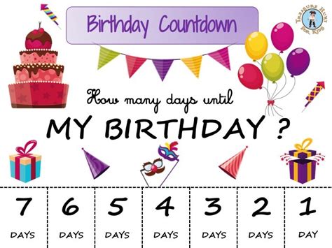 Birthday Countdown Games