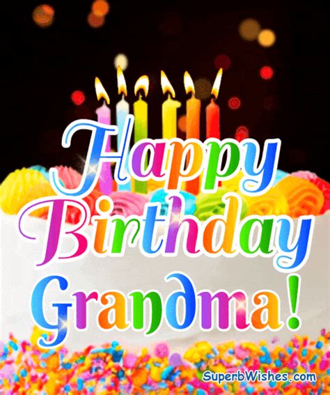 Grandma's Birthday Card