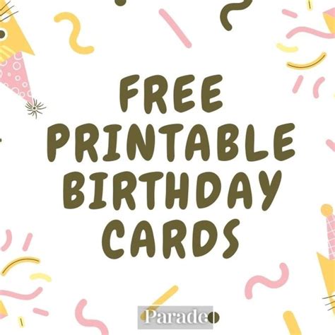 Birthday Images Free Printable