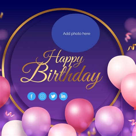 Birthday Instagram Templates Gallery 1