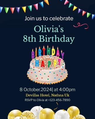 Birthday Invitation Template