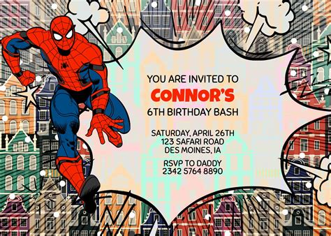 Birthday Invitation Template