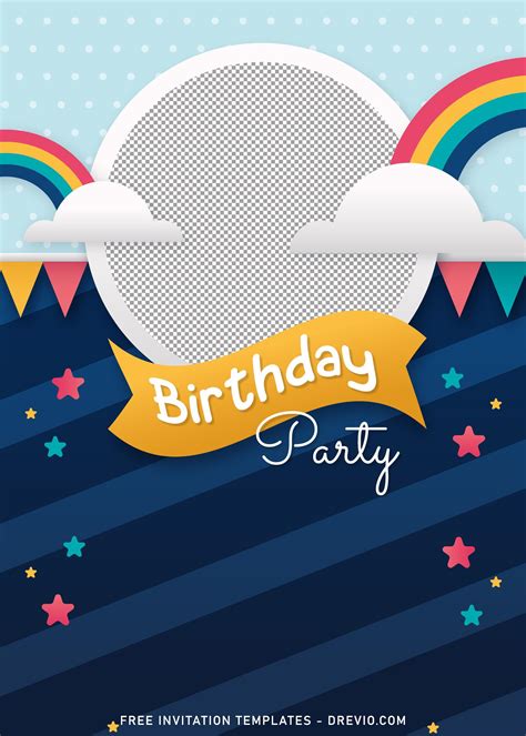 Birthday invitation templates gallery 7