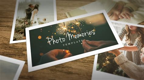 Birthday memories slideshow template