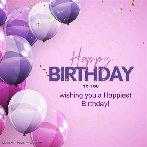 Birthday Reel Templates Personalized Video