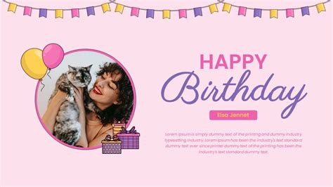 Birthday Slideshow Template