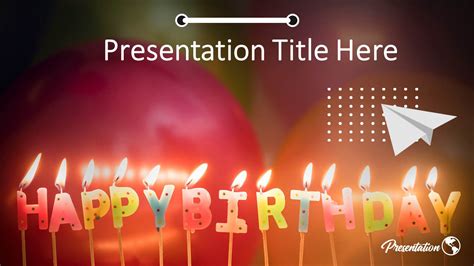 Birthday slideshow template free