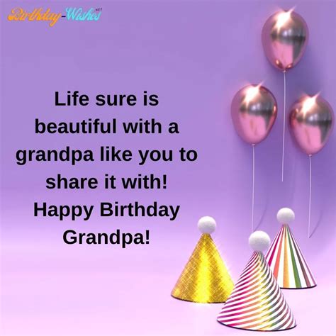 Birthday Wishes for Grandpa