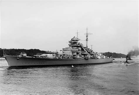 Bismarck-class battleships, the pride of the Kriegsmarine