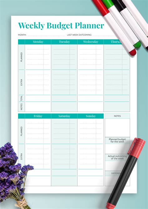 Biweekly Budget Template Money Management