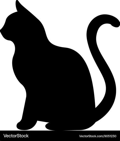 Black Cat Silhouette