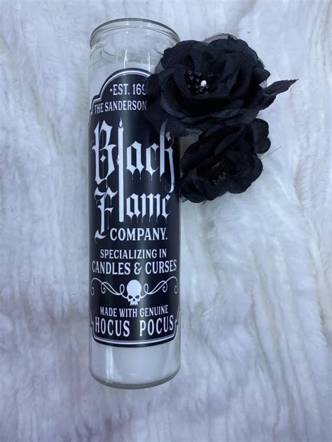 Black Flame Candle Inspiration 1