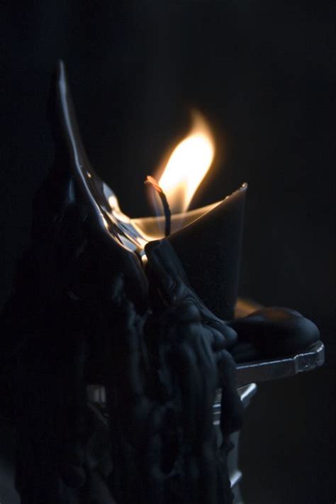 Black Flame Candle Wicca