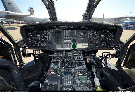 Black Hawk helicopter cockpit