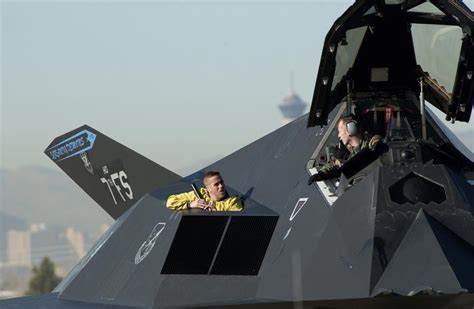 A close-up of the Black Hawk's radar absorbent materials