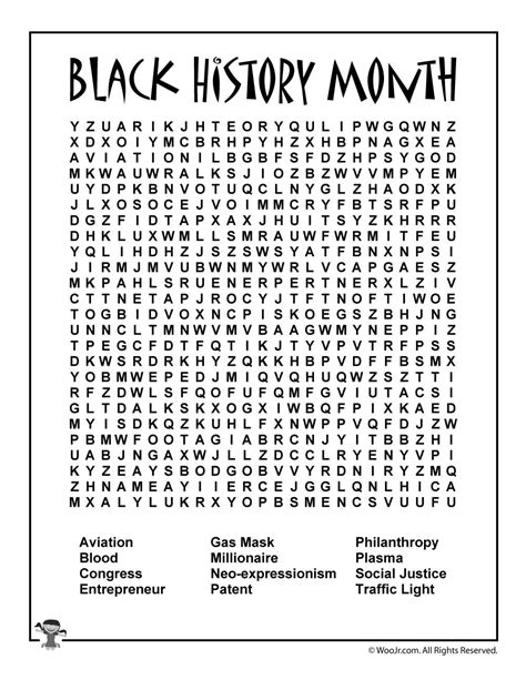 Black History Fun Activities