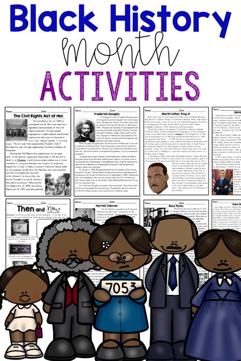 Black History Month Activities for Kids