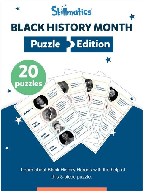 Black History Month Puzzles for Kids