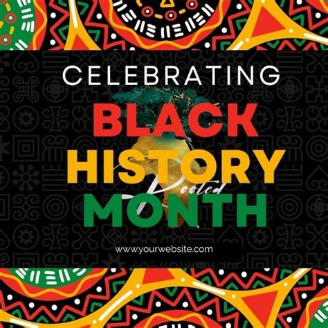 Honoring Black Heritage Flyer Template