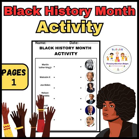 Black History Month Worksheets