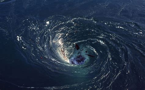 Image of ocean exploration and the black hole