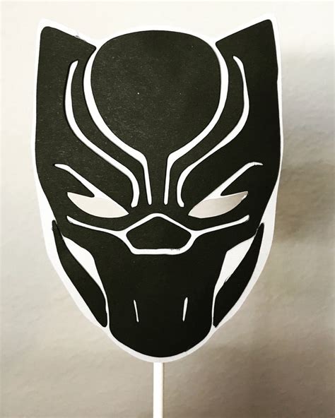 Black Panther Cake Topper Printable Designs