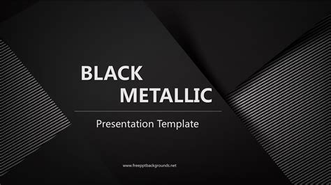 Black PowerPoint Templates Design Ideas