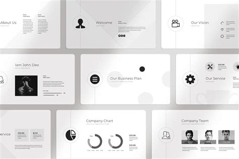 Black PowerPoint Templates for Academic Presentations