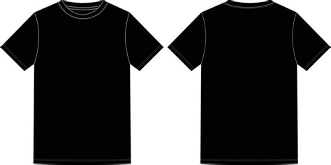 Black Shirt Template 1