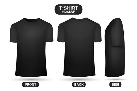 Black Shirt Template 3