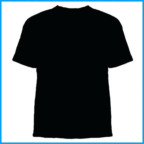 High-Resolution Black T-Shirt Template Design Graphic River