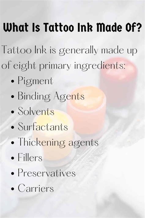 Black tattoo ink safety tips