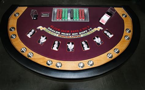 Blackjack table