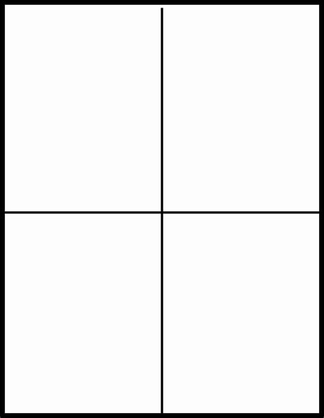 Blank Card Template 6