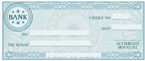 Blank Cheque Template Free