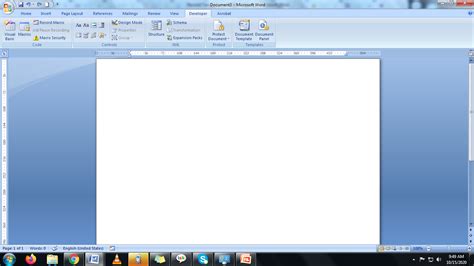 Microsoft Word Blank Document