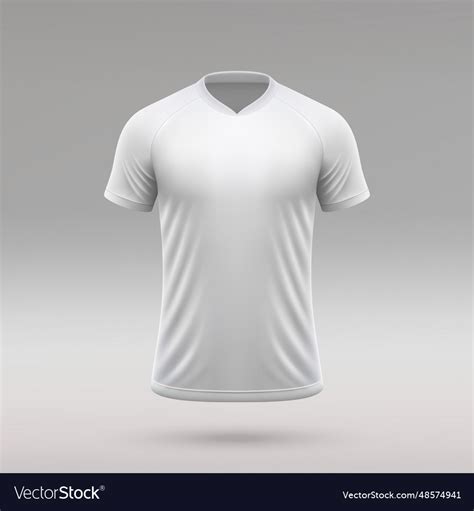 Blank Football Jersey Template