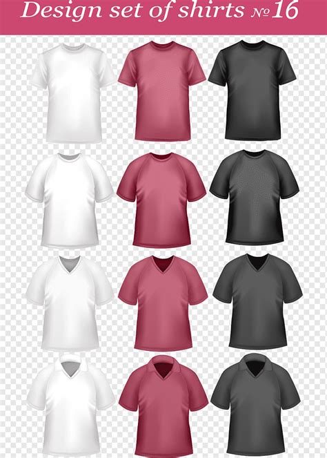 Blank Shirt Template PNG Design