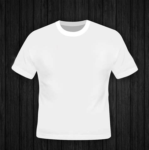 Blank T-Shirt Template PSD Download