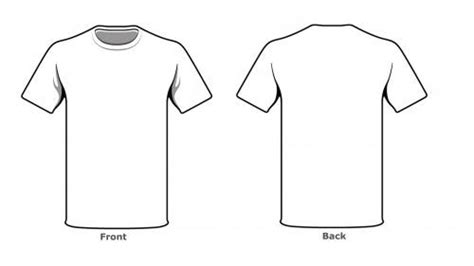 Blank T-Shirts Templates Gallery Image 8