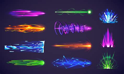 Blaster laser effects template for After Effects