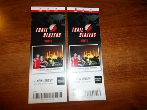 Blazers Tickets