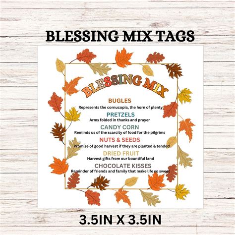 Blessing Mix Tags for Inspiration